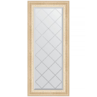 Зеркало Evoform Exclusive-G 124х55 BY 4054 с гравировкой в багетной раме - Старый гипс 82, купить, цена, заказать, магазин, доставка, скидка, промокод, купить, цена, заказать, магазин, доставка, скидка, промокод