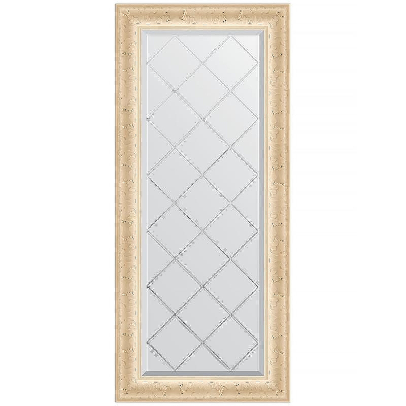 Зеркало Evoform Exclusive-G 124х55 BY 4054 с гравировкой в багетной раме - Старый гипс 82, купить, цена, заказать, магазин, доставка, скидка, промокод, купить, цена, заказать, магазин, доставка, скидка, промокод