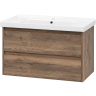 Тумба с раковиной Brevita Dallas 90 УТ000012647 подвесная Дуб Галифакс олово, купить, цена, заказать, магазин, доставка, скидка, промокод, купить, цена, заказать, магазин, доставка, скидка, промокод