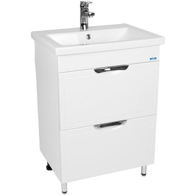 Тумба под раковину VIANT Лима 60 VLIM60CO-T2Y Белая