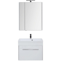 Комплект мебели для ванной Aquanet Августа 75 225246 подвесной Белый, купить, цена, заказать, магазин, доставка, скидка, промокод, купить, цена, заказать, магазин, доставка, скидка, промокод