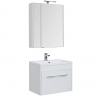 Комплект мебели для ванной Aquanet Августа 75 225246 подвесной Белый, купить, цена, заказать, магазин, доставка, скидка, промокод, купить, цена, заказать, магазин, доставка, скидка, промокод