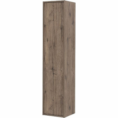 Шкаф пенал Aquanet Lino 35 295038 подвесной Дуб веллингтон