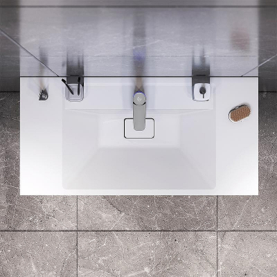 Тумба под раковину AM.PM Inspire V2.0 100 M50AFHX1003WM подвесная Белая матовая