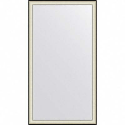 Зеркало Evoform Definite Floor 200х109 BY 6042 в багетной раме - Белая кожа с хромом 78