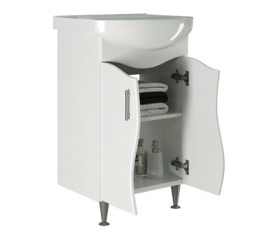 Тумба под раковину Mixline Ангара 52 528385 Белая