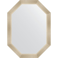 Зеркало Evoform Octagon 60x80 BY 7043 в багетной раме - Травленое серебро 59, купить, цена, заказать, магазин, доставка, скидка, промокод, купить, цена, заказать, магазин, доставка, скидка, промокод