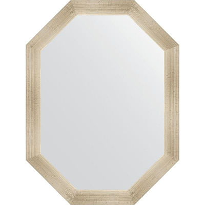 Зеркало Evoform Octagon 60x80 BY 7043 в багетной раме - Травленое серебро 59