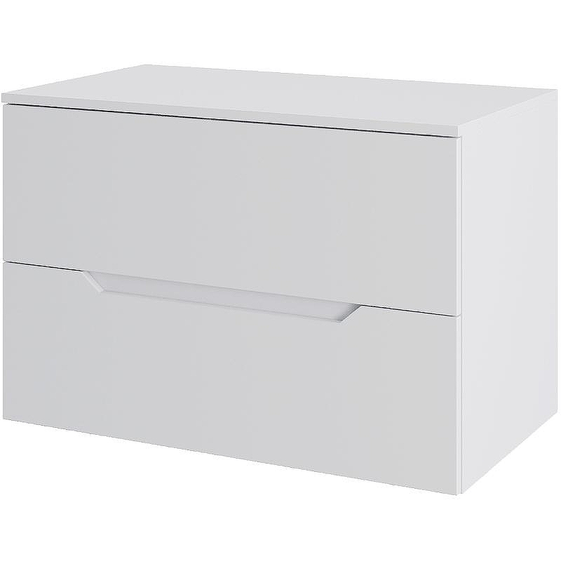 Тумба под раковину Orange Line 80 Li-80TuwMDF подвесная Белая матовая, купить, цена, заказать, магазин, доставка, скидка, промокод, купить, цена, заказать, магазин, доставка, скидка, промокод