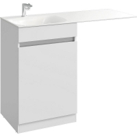Тумба под раковину Aqwella Form 115 FOR0105KL Белая, купить, цена, заказать, магазин, доставка, скидка, промокод, купить, цена, заказать, магазин, доставка, скидка, промокод