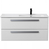 Тумба под раковину Cezares Eco-Cer-N 100 R ECO-CER-N-1000-2C-SO-BL-R подвесная Bianco Lucido без ручек, купить, цена, заказать, магазин, доставка, скидка, промокод, купить, цена, заказать, магазин, доставка, скидка, промокод