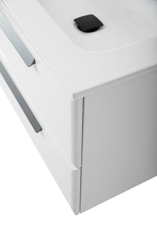 Тумба под раковину Cezares Eco-Cer-N 100 R ECO-CER-N-1000-2C-SO-BL-R подвесная Bianco Lucido без ручек, купить, цена, заказать, магазин, доставка, скидка, промокод, купить, цена, заказать, магазин, доставка, скидка, промокод