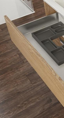 Тумба с раковиной SanVit Мэри-2 60 kmery602 в цвете Ral подвесная Капучино