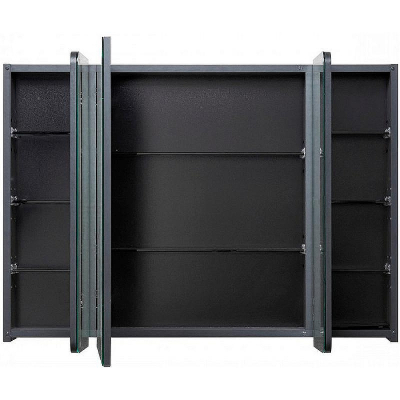 Зеркальный шкаф Aquaton Ар-Деко 85 1A280602DD8D0 Серый кобальт