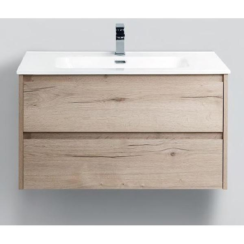 Тумба под раковину BelBagno Kraft 100 KRAFT-1000-2C-SO-RGB подвесная Белый дуб Галифакс, купить, цена, заказать, магазин, доставка, скидка, промокод, купить, цена, заказать, магазин, доставка, скидка, промокод