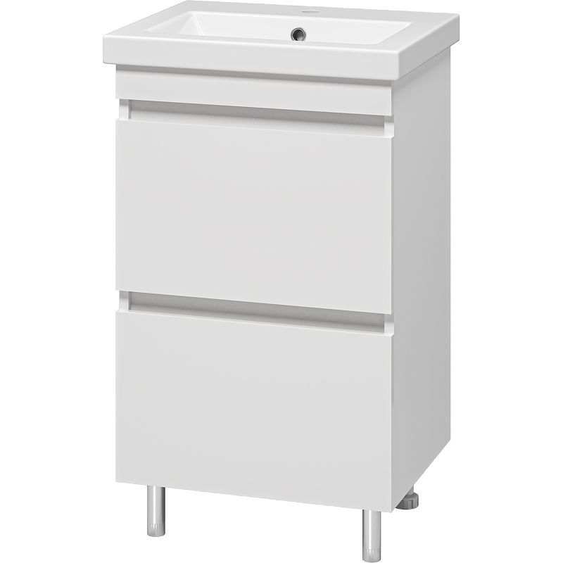 Тумба с раковиной Misty Енисей 50 УТ000009446 Белая, купить, цена, заказать, магазин, доставка, скидка, промокод, купить, цена, заказать, магазин, доставка, скидка, промокод