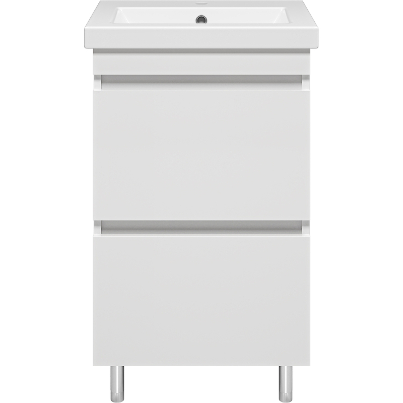 Тумба с раковиной Misty Енисей 50 УТ000009446 Белая, купить, цена, заказать, магазин, доставка, скидка, промокод, купить, цена, заказать, магазин, доставка, скидка, промокод