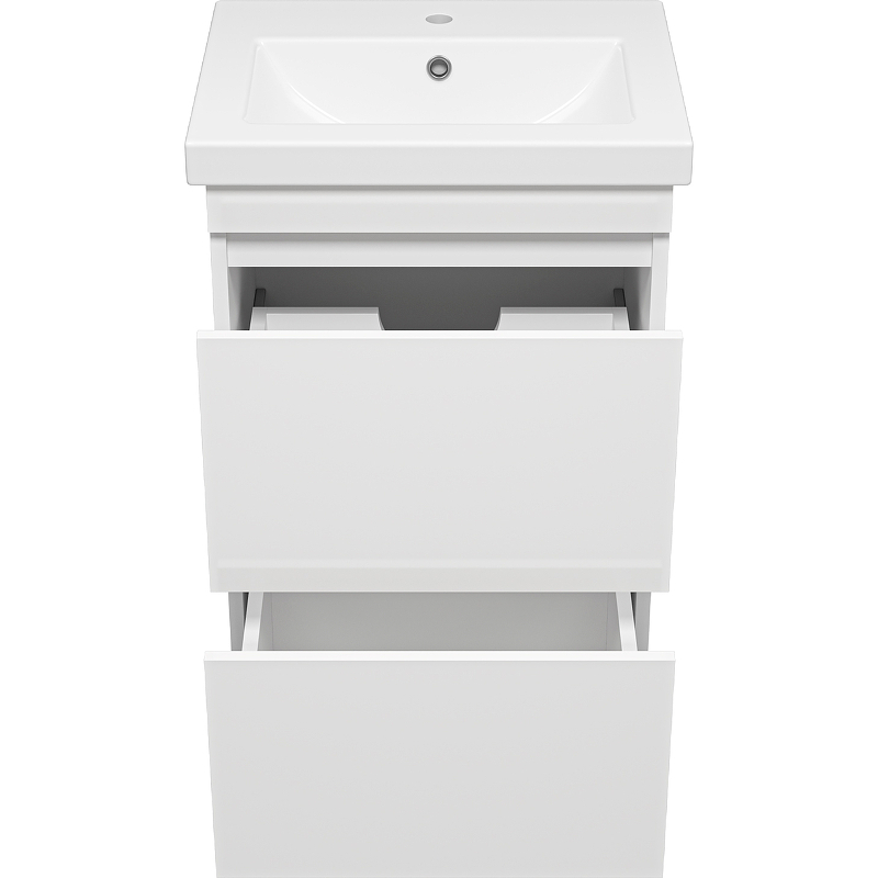 Тумба с раковиной Misty Енисей 50 УТ000009446 Белая, купить, цена, заказать, магазин, доставка, скидка, промокод, купить, цена, заказать, магазин, доставка, скидка, промокод