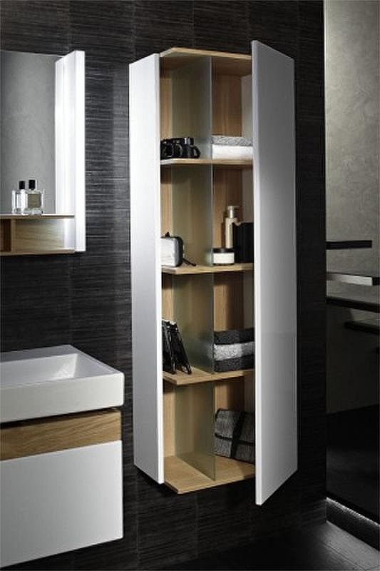 Шкаф пенал Jacob Delafon Terrace 50 R EB1179D-N23 подвесной Коричневый, купить, цена, заказать, магазин, доставка, скидка, промокод, купить, цена, заказать, магазин, доставка, скидка, промокод