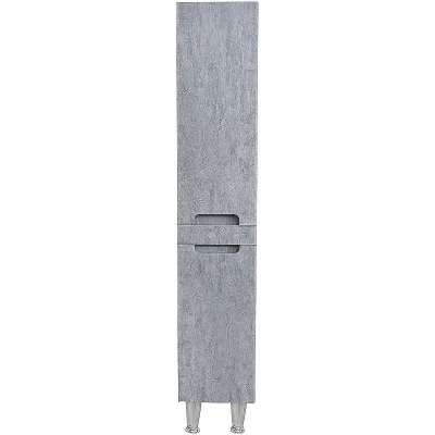 Шкаф пенал Bellezza Грейс 30 R 4620802661481 Скала серая