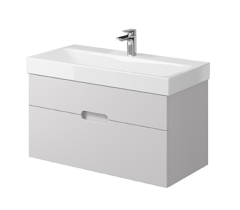 Тумба под раковину Creto Malibu 100 7-1079W подвесная Белая, купить, цена, заказать, магазин, доставка, скидка, промокод, купить, цена, заказать, магазин, доставка, скидка, промокод