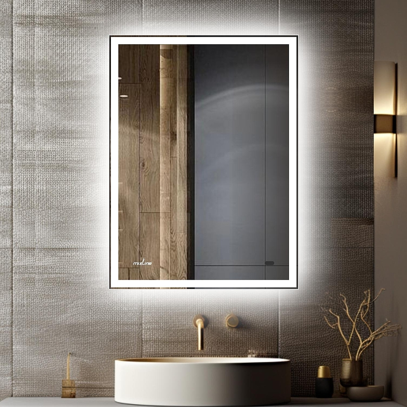Зеркало Mixline Минио-2 80 547052 с подсветкой с сенсорным выключателем, купить, цена, заказать, магазин, доставка, скидка, промокод, купить, цена, заказать, магазин, доставка, скидка, промокод
