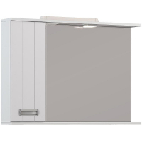 Зеркало со шкафом Vigo Diana 100 L z.DIA.100.L.El с подсветкой Белое с электровыключателем, купить, цена, заказать, магазин, доставка, скидка, промокод, купить, цена, заказать, магазин, доставка, скидка, промокод