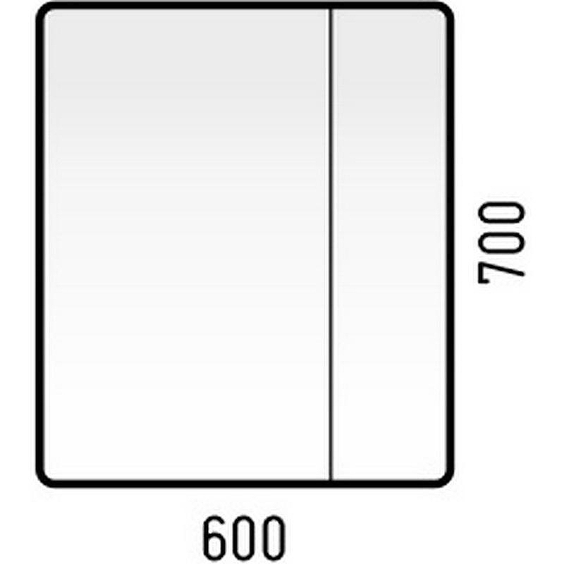Зеркальный шкаф Corozo Монро 60 SD-00000724 Белый, купить, цена, заказать, магазин, доставка, скидка, промокод, купить, цена, заказать, магазин, доставка, скидка, промокод