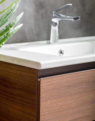 Тумба под раковину Boheme Armadi Art Capolda 85 849-085-D подвесная Dark wood