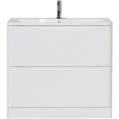 Тумба под раковину BelBagno 80 ACQUA-800-2C-PIA-BL Bianco Lucido