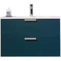 Тумба с раковиной Orans BC-0901 80 0901800 подвесная Ocean blue matt, купить, цена, заказать, магазин, доставка, скидка, промокод, купить, цена, заказать, магазин, доставка, скидка, промокод