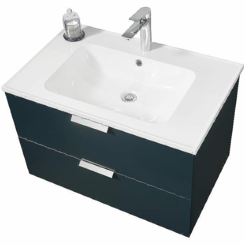 Тумба с раковиной Orans BC-0901 80 0901800 подвесная Ocean blue matt, купить, цена, заказать, магазин, доставка, скидка, промокод, купить, цена, заказать, магазин, доставка, скидка, промокод