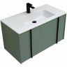 Тумба под раковину Allen Brau Reality 90 1.32006.CGM подвесная Олива матовая, купить, цена, заказать, магазин, доставка, скидка, промокод, купить, цена, заказать, магазин, доставка, скидка, промокод