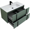 Тумба под раковину Allen Brau Reality 90 1.32006.CGM подвесная Олива матовая, купить, цена, заказать, магазин, доставка, скидка, промокод, купить, цена, заказать, магазин, доставка, скидка, промокод
