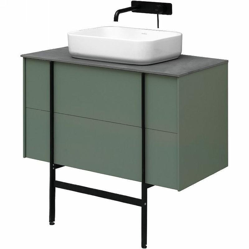 Тумба под раковину Allen Brau Reality 90 1.32006.CGM подвесная Олива матовая, купить, цена, заказать, магазин, доставка, скидка, промокод, купить, цена, заказать, магазин, доставка, скидка, промокод