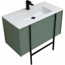 Тумба под раковину Allen Brau Reality 90 1.32006.CGM подвесная Олива матовая, купить, цена, заказать, магазин, доставка, скидка, промокод, купить, цена, заказать, магазин, доставка, скидка, промокод