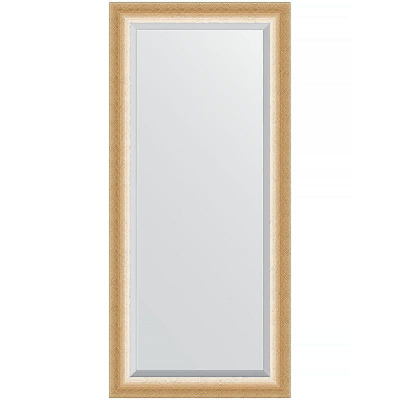 Зеркало Evoform Exclusive 166х76 BY 1211 с фацетом в багетной раме - Травленое золото 87