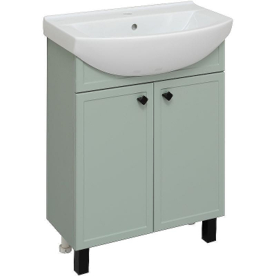 Тумба под раковину Runo Римини 65 00-00001273 Мята