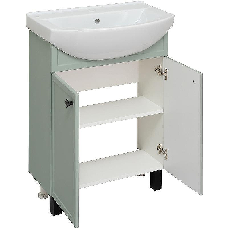 Тумба под раковину Runo Римини 65 00-00001273 Мята, купить, цена, заказать, магазин, доставка, скидка, промокод, купить, цена, заказать, магазин, доставка, скидка, промокод