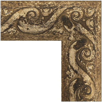 Зеркало Evoform Exclusive 116х56 BY 1249 с фацетом в багетной раме - Фреска 84