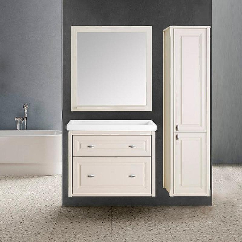 Зеркало ASB-Woodline Кастелло 100 12045 с подсветкой Бежевое, купить, цена, заказать, магазин, доставка, скидка, промокод, купить, цена, заказать, магазин, доставка, скидка, промокод