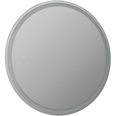 Зеркальный шкаф Континент Torneo Black LED 60 МВК068 с подсветкой Черный