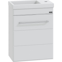 Тумба под раковину СанТа Омега 40 207036 подвесная Белая, купить, цена, заказать, магазин, доставка, скидка, промокод, купить, цена, заказать, магазин, доставка, скидка, промокод