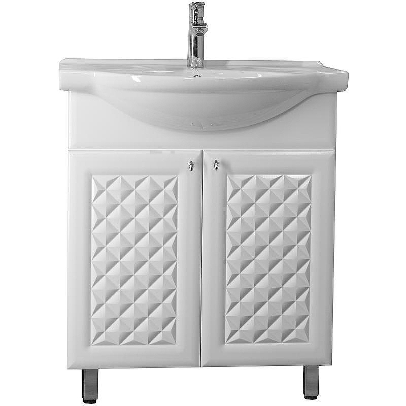 Тумба под раковину Style Line Канна 75 ЛС-00002283 Белый глянец, купить, цена, заказать, магазин, доставка, скидка, промокод, купить, цена, заказать, магазин, доставка, скидка, промокод