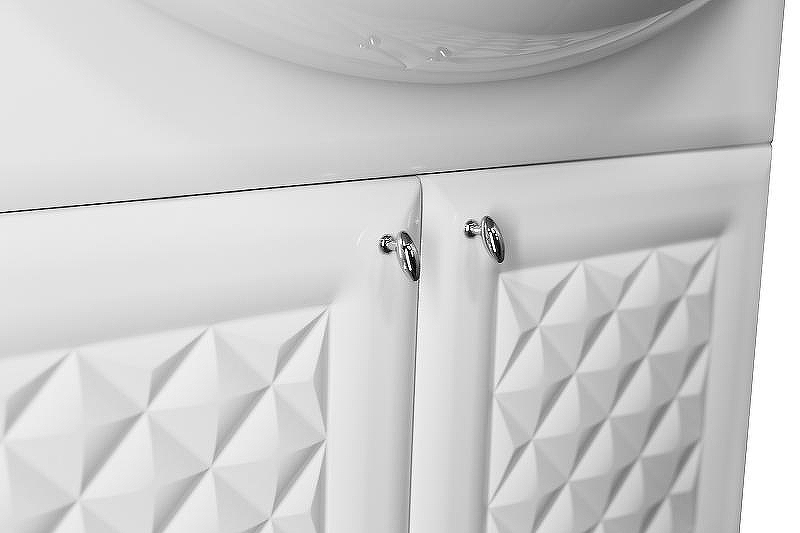 Тумба под раковину Style Line Канна 75 ЛС-00002283 Белый глянец, купить, цена, заказать, магазин, доставка, скидка, промокод, купить, цена, заказать, магазин, доставка, скидка, промокод