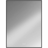 Зеркало Vincea 60 VLM-3VN600B-2 с подсветкой Черное с сенсорным выключателем с подогревом и диммером, купить, цена, заказать, магазин, доставка, скидка, промокод, купить, цена, заказать, магазин, доставка, скидка, промокод