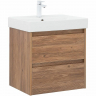 Тумба с раковиной Aquanet Nova Lite 60 305235 подвесная Дуб шоколадный, купить, цена, заказать, магазин, доставка, скидка, промокод, купить, цена, заказать, магазин, доставка, скидка, промокод