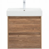 Тумба с раковиной Aquanet Nova Lite 60 305235 подвесная Дуб шоколадный, купить, цена, заказать, магазин, доставка, скидка, промокод, купить, цена, заказать, магазин, доставка, скидка, промокод