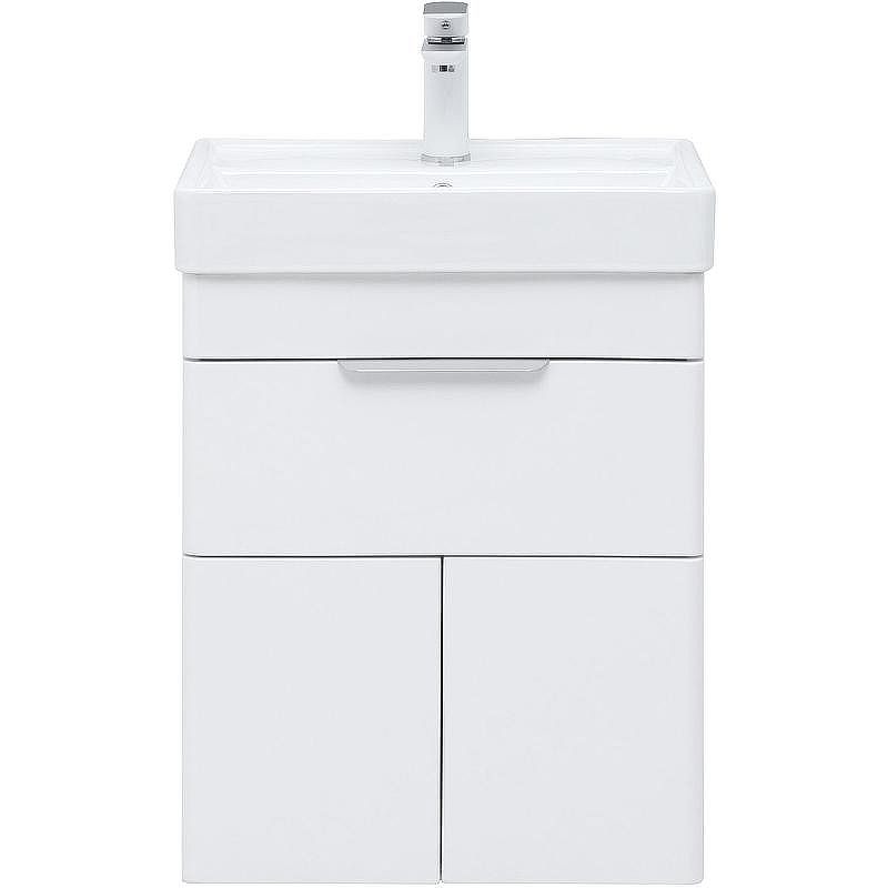 Тумба под раковину Aquanet Ирис new 50 310147 подвесная Белый глянец, купить, цена, заказать, магазин, доставка, скидка, промокод, купить, цена, заказать, магазин, доставка, скидка, промокод