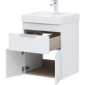 Тумба под раковину Aquanet Ирис new 50 310147 подвесная Белый глянец, купить, цена, заказать, магазин, доставка, скидка, промокод, купить, цена, заказать, магазин, доставка, скидка, промокод